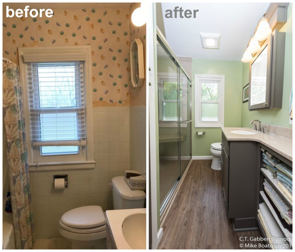 bathroom remodeling before and after