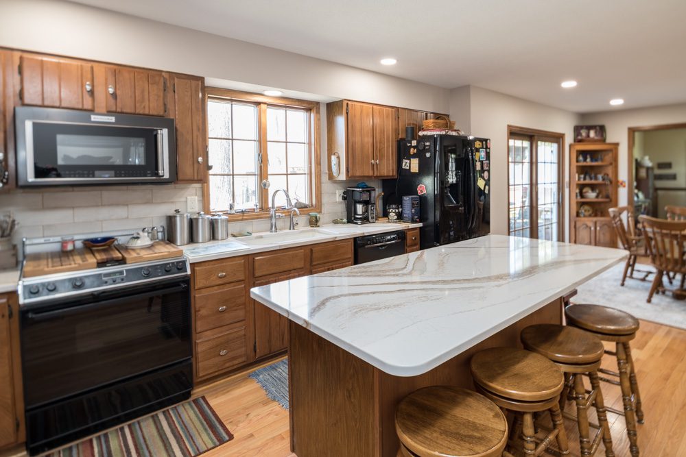 Transitional Kitchen Remodel by C.T. Gabbert Remodeling & Construction project photo