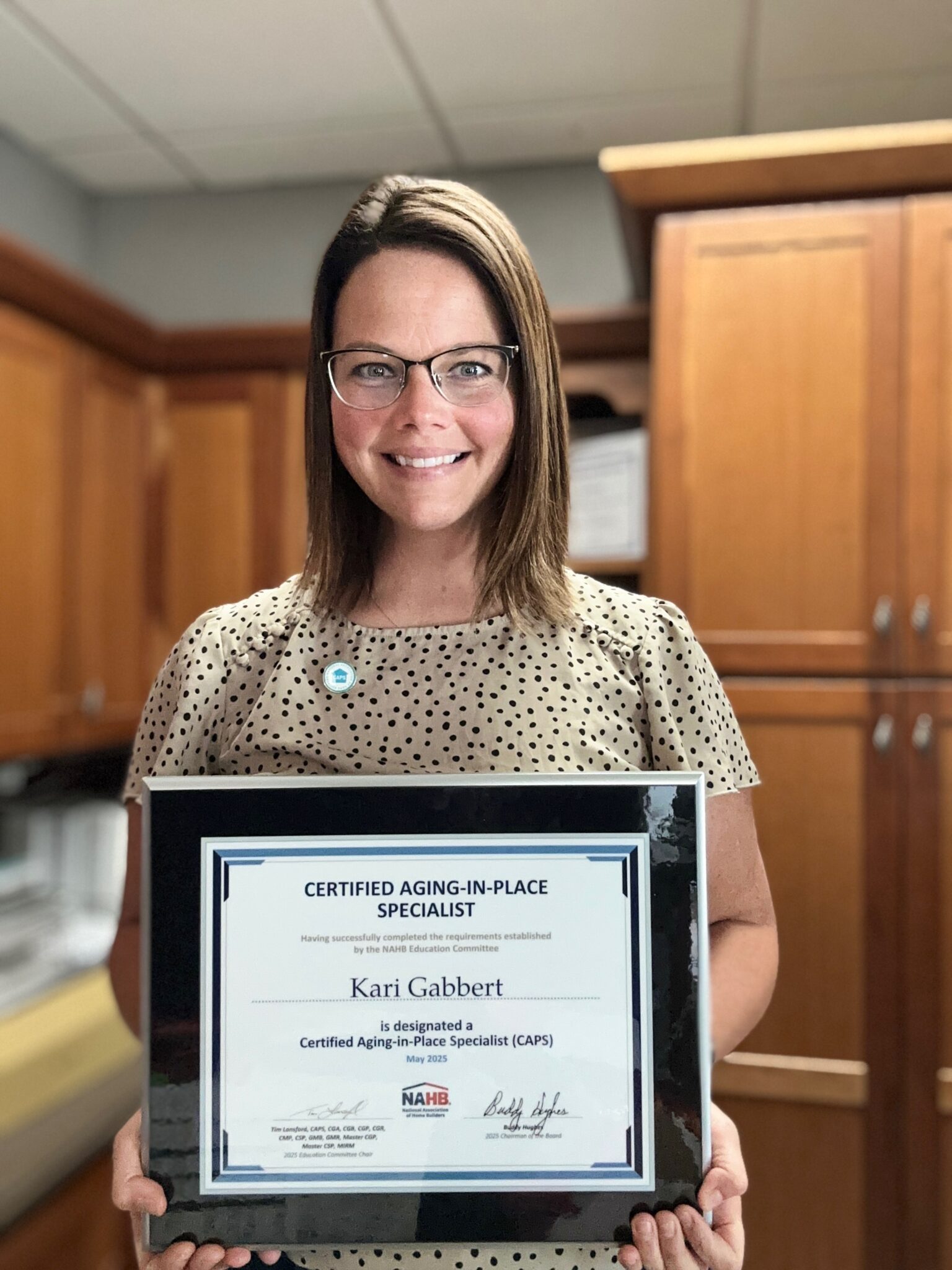 Kari Gabbert Earns CAPS Certification - CT Gabbert